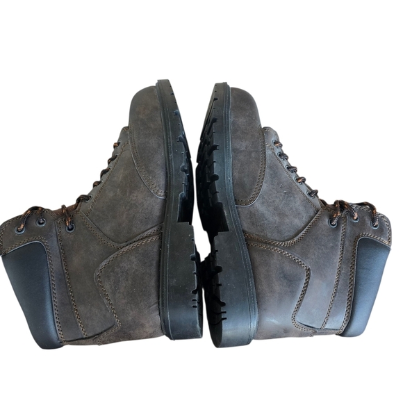 Brahma Men\'s Gray Leather Boots main image 5
